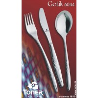 Vidlička jídelní Toner Gotik 1 ks nerez 6044
