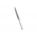 nůž kuchyňský univerzální  Berndorf Sandrik ocel čepel 20 cm Profi Line Exclusive bílý